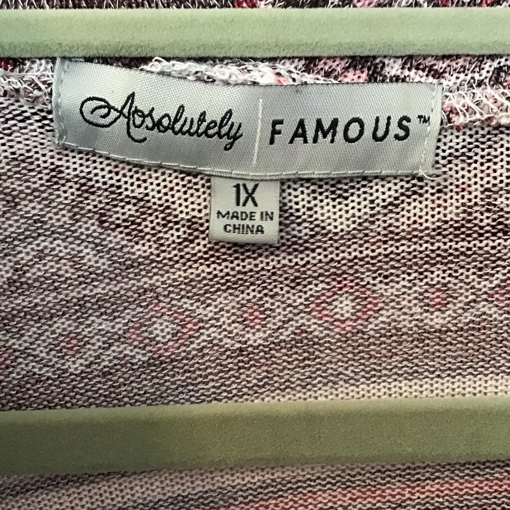 Absolutely Famous Sweater 1X - Picture 4 of 6